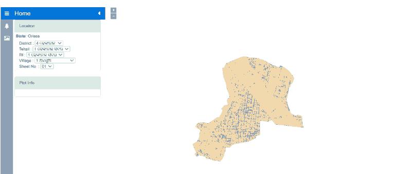 Bhulekh Odisha land map