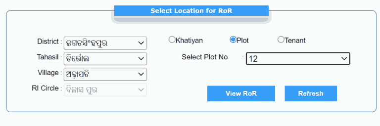 Plot details by number 